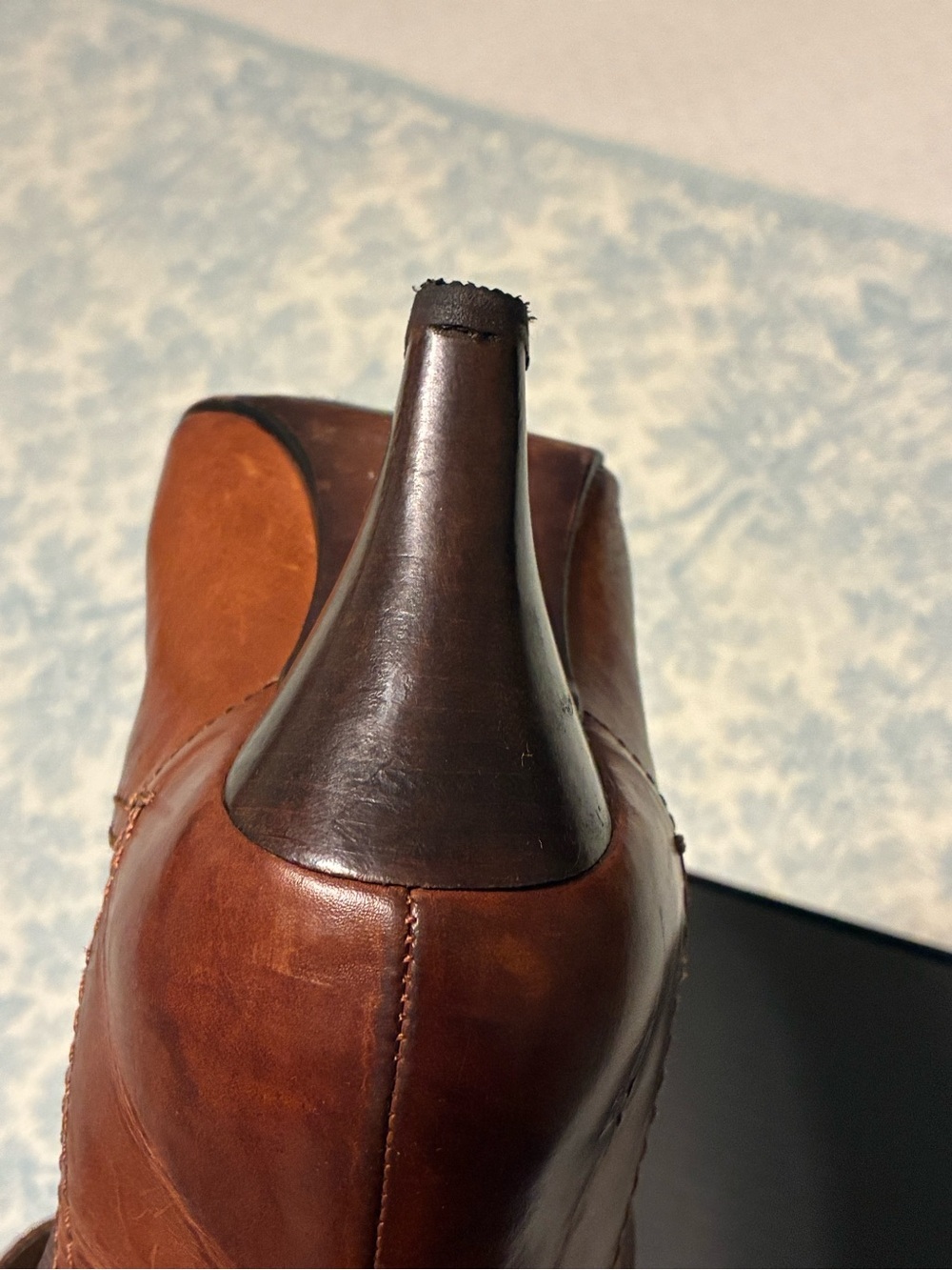 Frye Brown Leather Chelsea Ankle Boots | Size 9 | Classic Heeled Booties - Picture 16 of 16